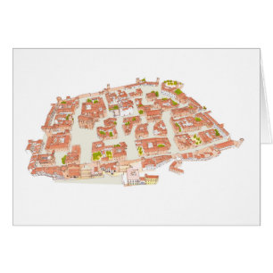 Caceres Spanien. Mittelalterliche Stadt