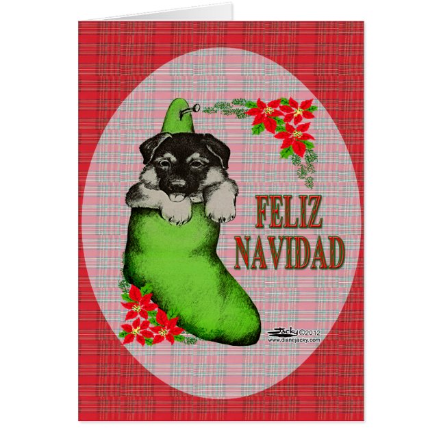 Cachorrito Feliz Navidad (Vorne)