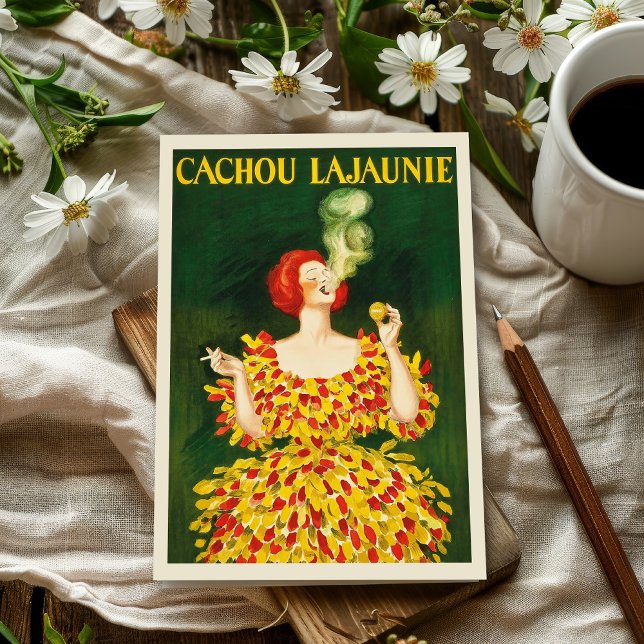 Cachou Lajaunie | Leonetto Cappiello Karte (Von Creator hochgeladen)
