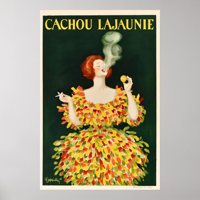 Cachou Lajaunie - Vintage Poster - Cappiello (Vorne)
