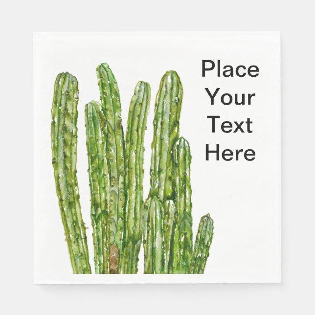 Cacti 2 Napkin Serviette (Vorderseite)