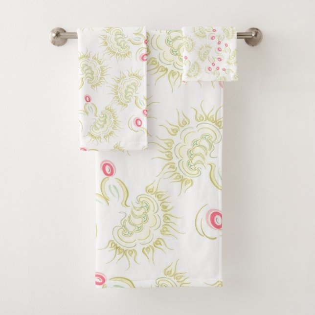 Cacti Blume Bath Set (Insitu)