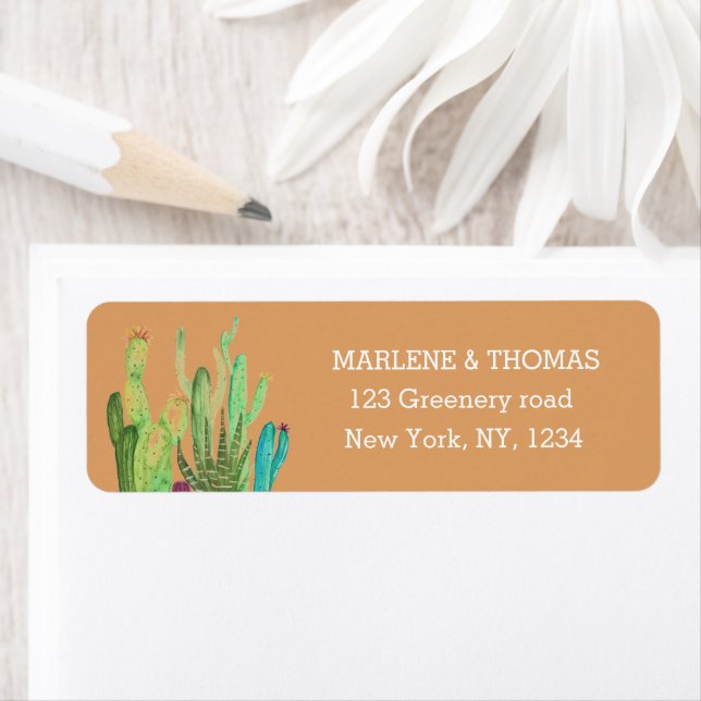 Cacti Cactus Desert Script Modern Sukkulent einfac (Insitu)