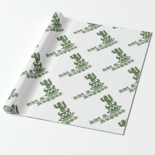 Cacti Kein lustiges Sprichwort Geschenkpapier