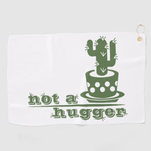 Cacti Kein lustiges Sprichwort Golfhandtuch