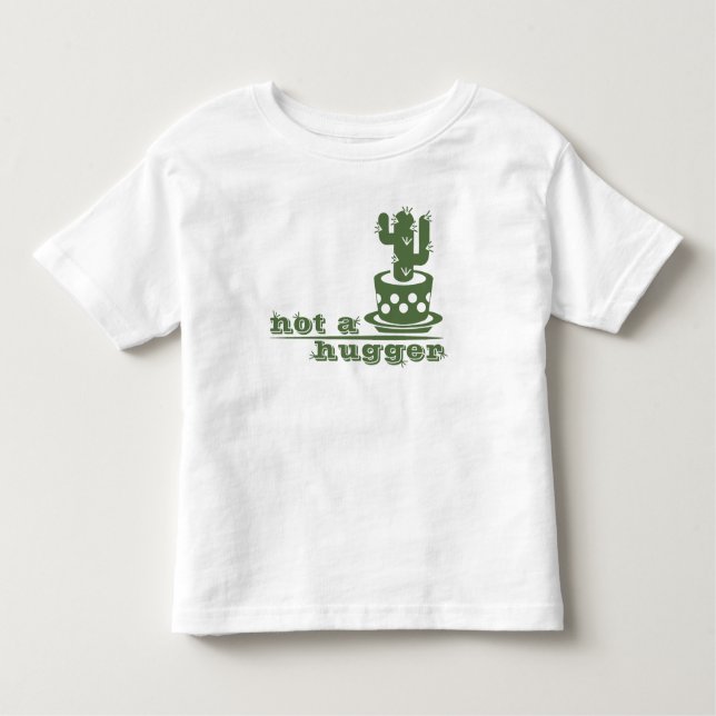 Cacti Kein lustiges Sprichwort Kleinkind T-shirt (Vorderseite)
