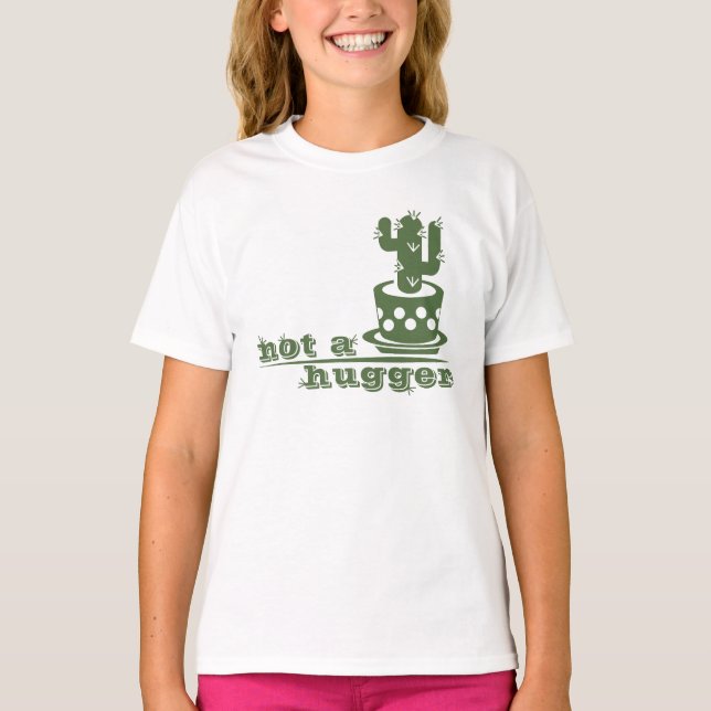 Cacti Kein lustiges Sprichwort T-Shirt (Vorderseite)