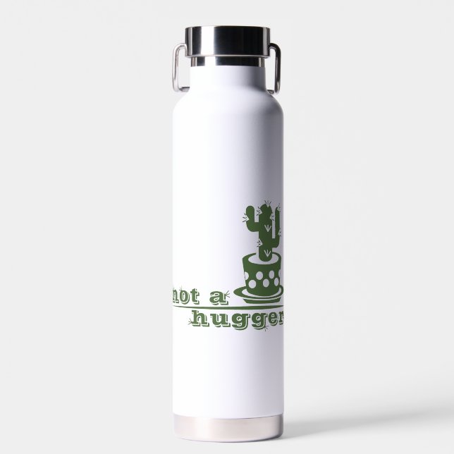 Cacti Kein lustiges Sprichwort Trinkflasche (Vorne)