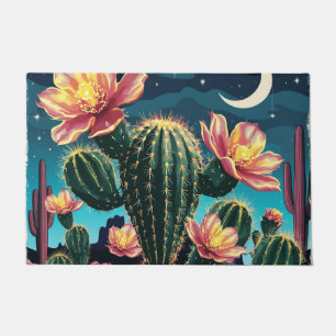 Cacti-Nachtgeschenk Fußmatte