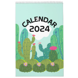 Cacti Paradise Calendar 2024 Kalender