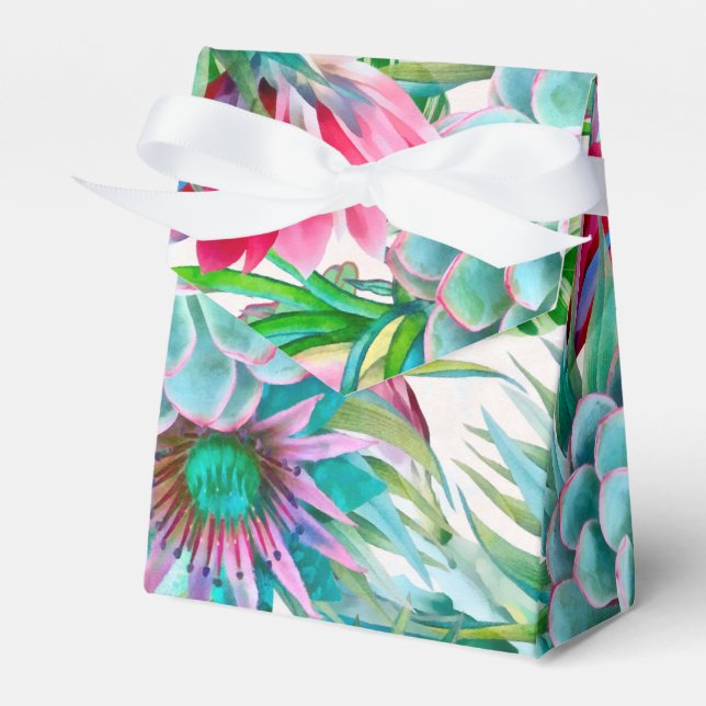 Cacti Pattern Geschenkschachtel (Vorderseite)