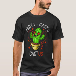 Cacti Plus Cactu macht Cactus Niedliche Paare T-Shirt