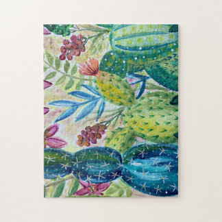 Cacti-Puzzle Puzzle