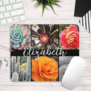 Cacti Rose stilvolle Fotos Drehbuch individuelle N Mousepad