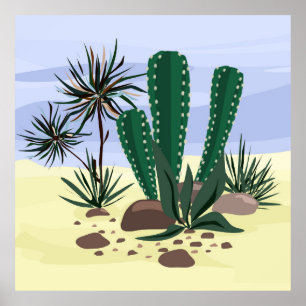 Cacti, Süßungsmittel. Poster