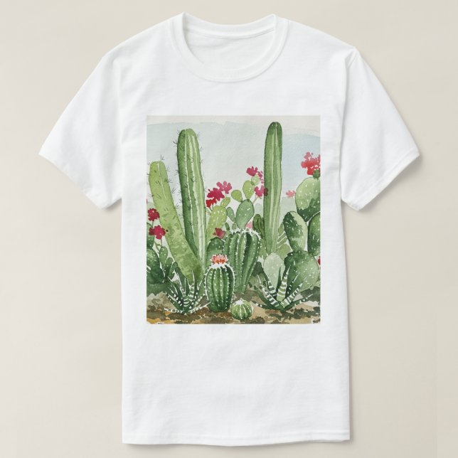 Cacti T-Shirt (Design vorne)