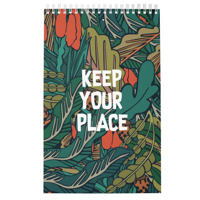 Cactus Behalt your place Kalender (Titelbild)