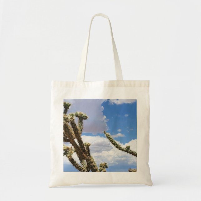 Cactus Blue Sky Tragetasche (Vorne)