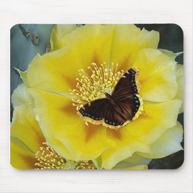 Cactus Blume Mousepad (Vorne)