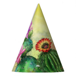 Cactus Blume Party Hat Partyhütchen