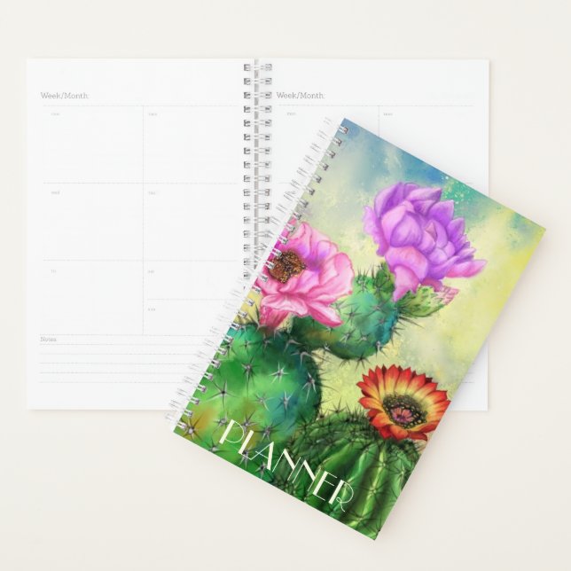Cactus Blume Planner Planer (Anzeige)