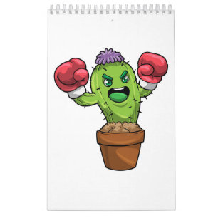 Cactus Boxer Boxing Kalender