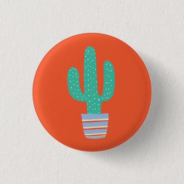 Cactus Button (Vorderseite)