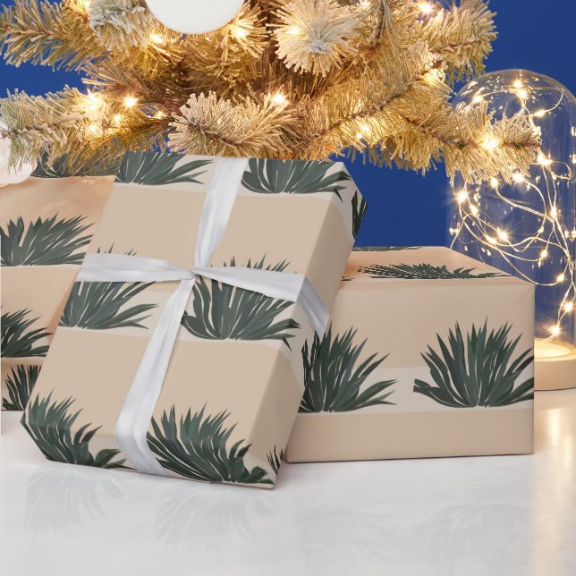 Cactus Cacti Sukkulent Cactus Geschenkpapier (Feiertage)