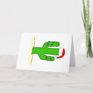 Cactus Christmas Feiertagskarte