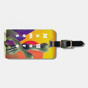 Cactus Colorful custom Luggae Tags Gepäckanhänger