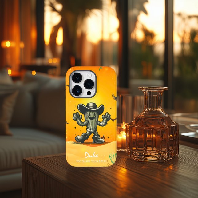 Cactus Cowboy - Western Charm & Cool Vibes Case-Mate iPhone Hülle (Von Creator hochgeladen)