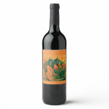 Cactus Custom Wine Label