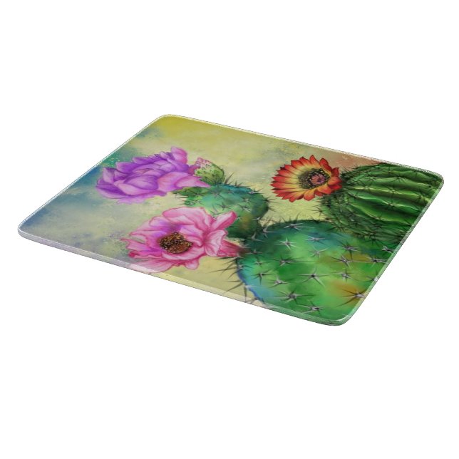 Cactus Cutting Board Schneidebrett (Ecke)