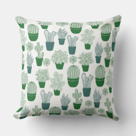 Cactus desert cacti Pflanze Moderne Muster Kissen
