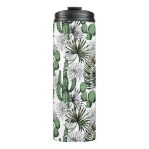 Cactus Desert Pattern Thermosbecher