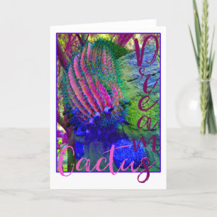 Cactus Dreams blank notecard Karte