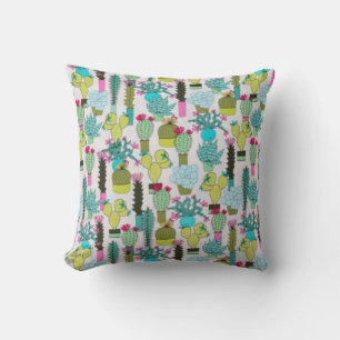 Cactus Everywhere Throw Kissen