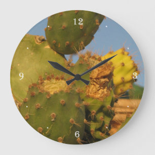 Cactus Fotografy Wall Clock Große Wanduhr