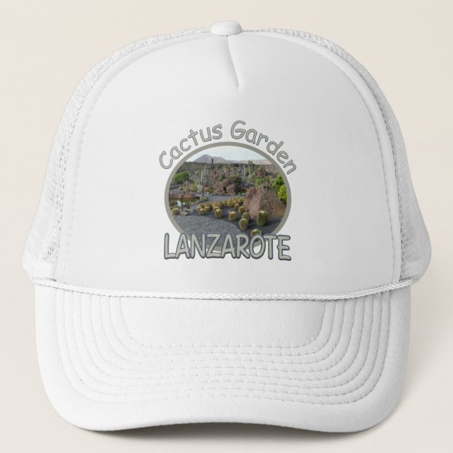 Cactus Garden hat Truckerkappe (Vorderseite)