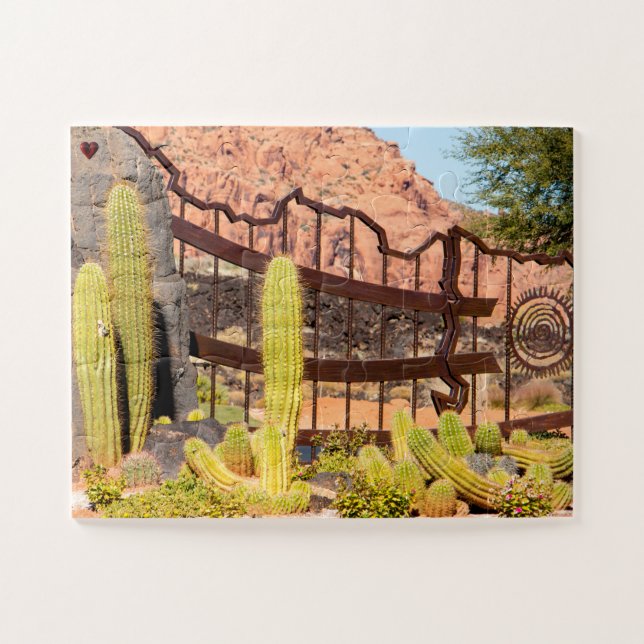 Cactus Garden Utah Puzzle (Horizontal)