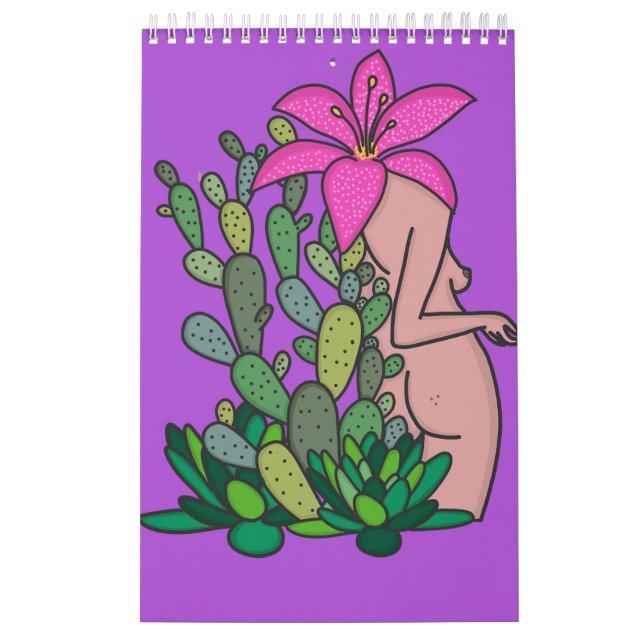 Cactus Girl Kalender (Titelbild)