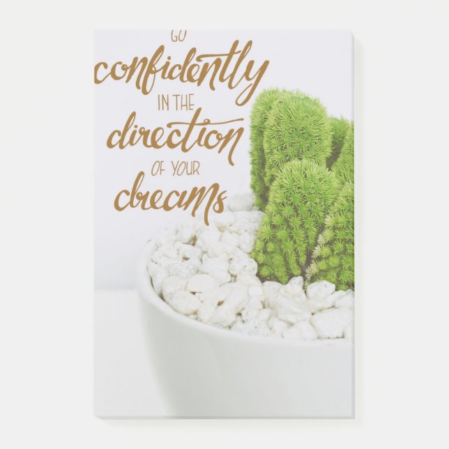 Cactus Go Post-it Klebezettel (Vorderseite)