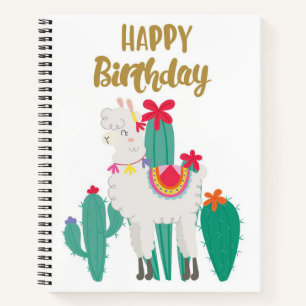 Cactus Happy Birthday Notizbuch