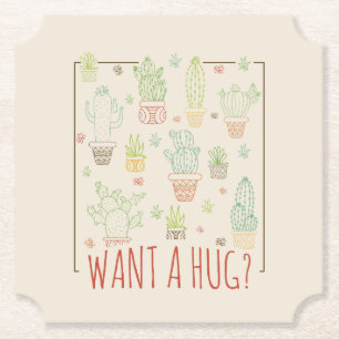Cactus    HugPaper Untersetzer