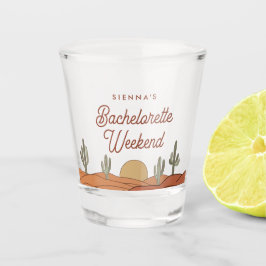 Cactus Junggeselinnen-Abschied Desert Themed Schnapsglas