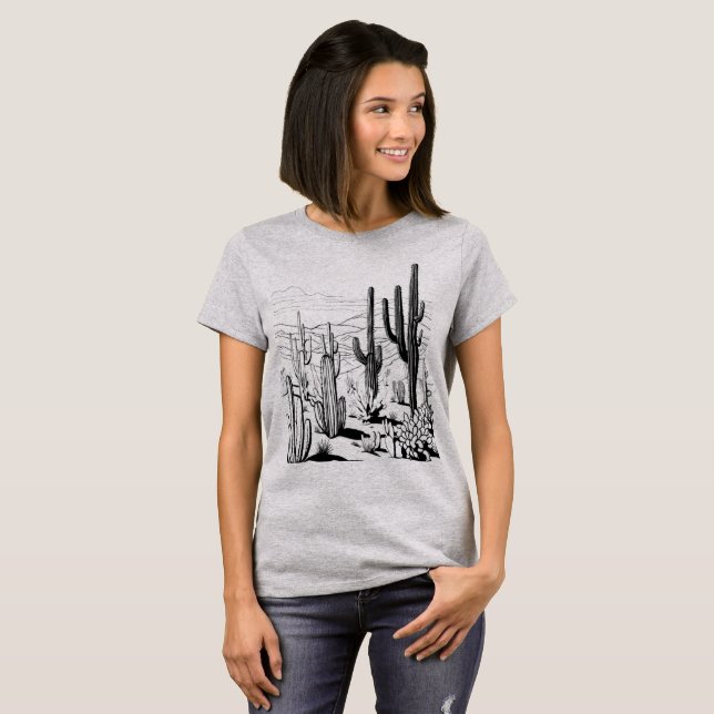 Cactus Land T-Shirt (Vorne ganz)