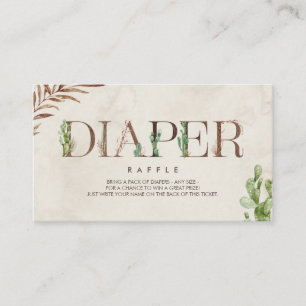 Cactus Leather Inspiriert Baby Duwer Windelwanne Begleitkarte