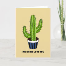 Cactus Love Card