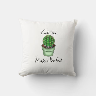 Cactus macht perfekt Pflanze Puppe Kissen