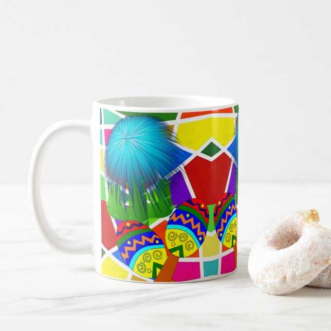 Cactus mexikanische Tasse (Mit Donut)